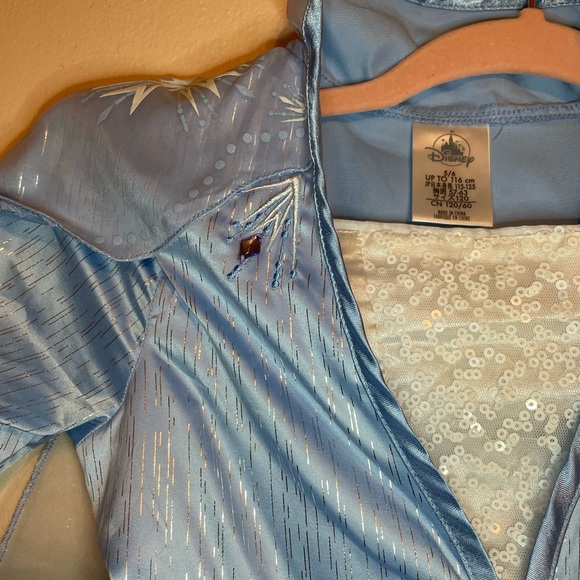 Disney Frozen Elsa Dress sz 5/6 - no pants - Picture 2 of 9